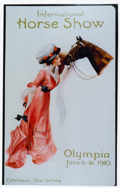 Die Internationale Pferdeschau im Olympia, 1910 von English School