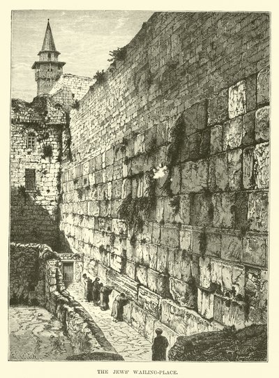Die Klagemauer der Juden von English School