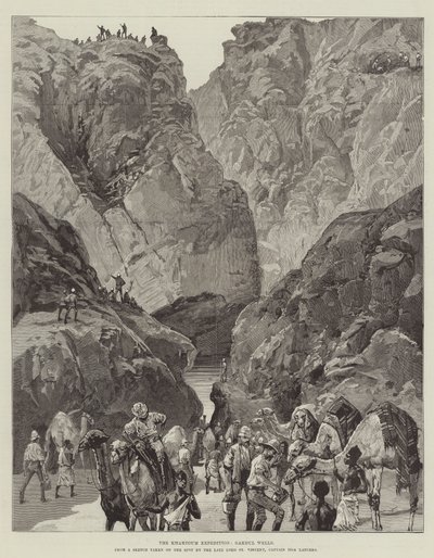 Die Khartum-Expedition, Gakdul Wells von English School