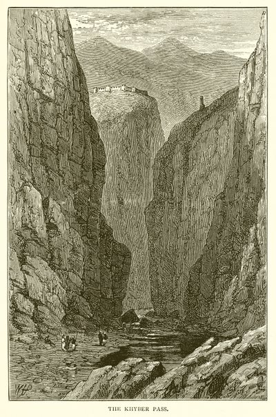 Der Khyber-Pass von English School