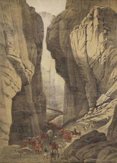 Der Khyber-Pass von English School