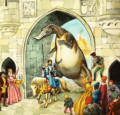 Die Dame und der Drache von English School