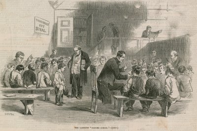 Die Lambeth Ragged School für Jungen von English School