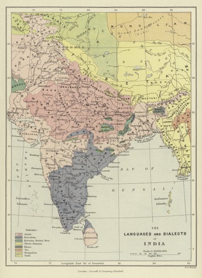 Die Sprachen und Dialekte Indiens von English School