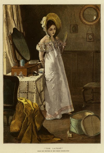 Das Neueste (Farblithografie) von English School