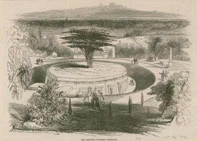 Die Libanon-Katakombe, Highgate Cemetery, London von English School