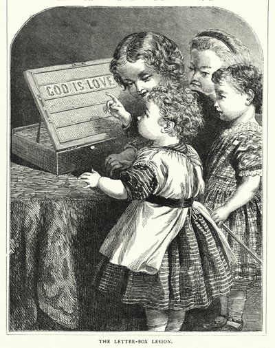 Die Briefkasten-Lektion (Gravur) von English School