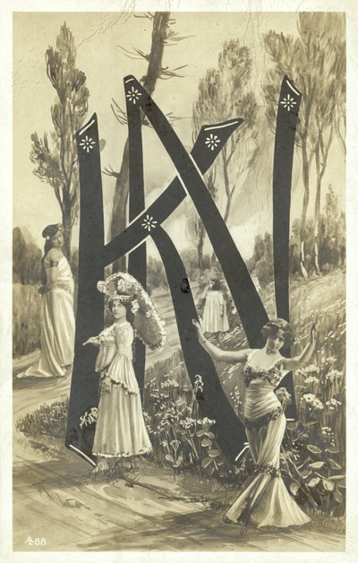 Die Buchstaben K und N verschlungen von English School