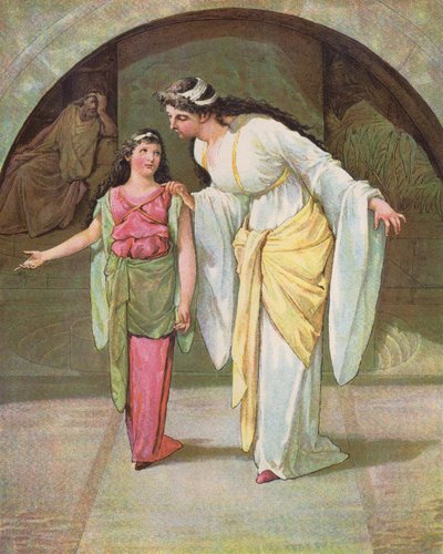 Das kleine gefangene Mädchen von English School