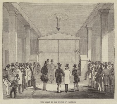 Die Lobby des Unterhauses von English School