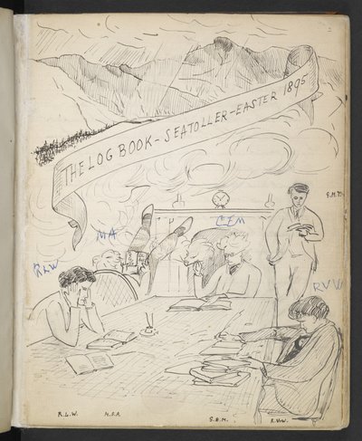 Das Logbuch, Seatoller, Ostern 1895 von English School