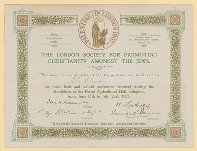 Die Londoner Gesellschaft zur Förderung des Christentums unter den Juden von English School