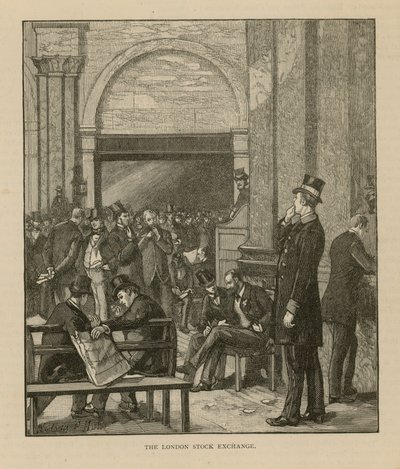 Die Londoner Börse von English School