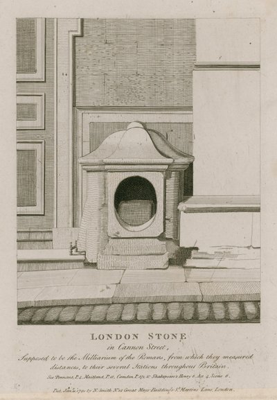 Der London Stone von English School