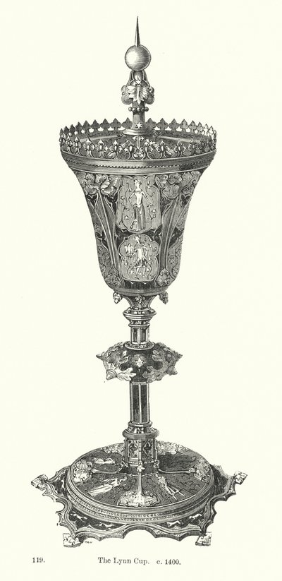 Der Lynn-Pokal, ca. 1400 von English School