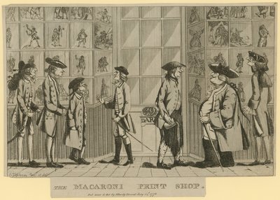 Der Macaroni Druckladen von English School