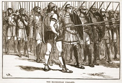 Die makedonische Phalanx von English School