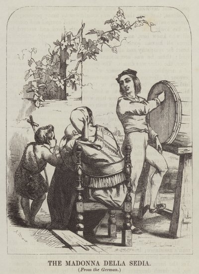Die Madonna della Sedia von English School