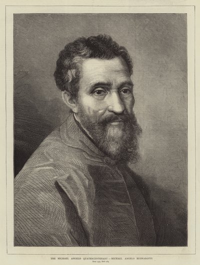 Das Michelangelo-Quatercentenary, Michelangelo Buonarotti von English School
