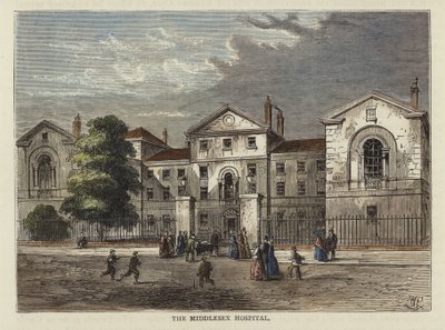 Das Middlesex Hospital von English School
