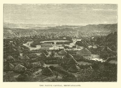Die einheimische Hauptstadt, Bechuanaland von English School