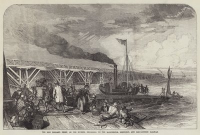 Die neue Holland-Fähre auf dem Humber, gehörend zur Manchester, Sheffield und Lincolnshire Railway von English School