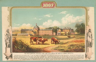 Die neuen Waisenhäuser für 1.150 Kinder, auf Ashley Down, Bristol von English School