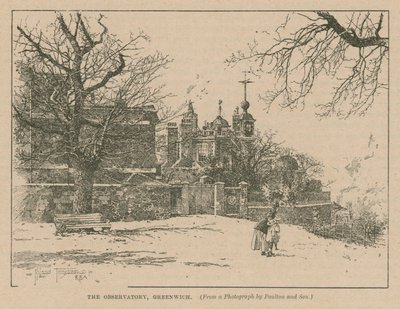 Das Observatorium, Greenwich, London von English School