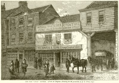 Die Old Cock Taverne von English School