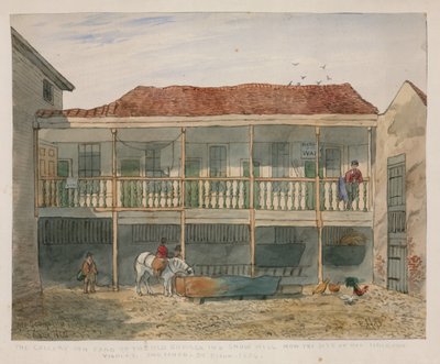 The Old George Inn, Snow Hill von English School
