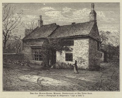 Das alte Herrenhaus, Morley, Geburtsort von Sir Titus Salt von English School