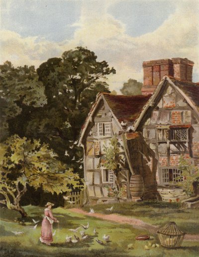 Das alte Herrenhaus von English School