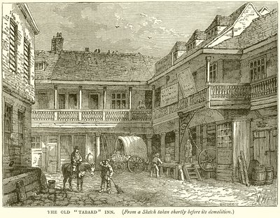 Das Alte Tabard Inn von English School