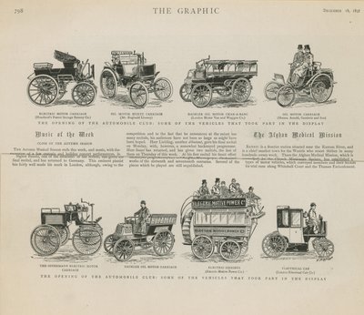 Die Eröffnung des Automobilclubs von English School