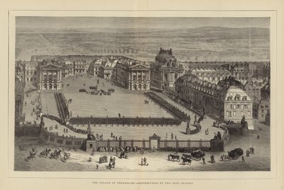 Der Palast von Versailles - Verteilung der Eisernen Kreuze von English School
