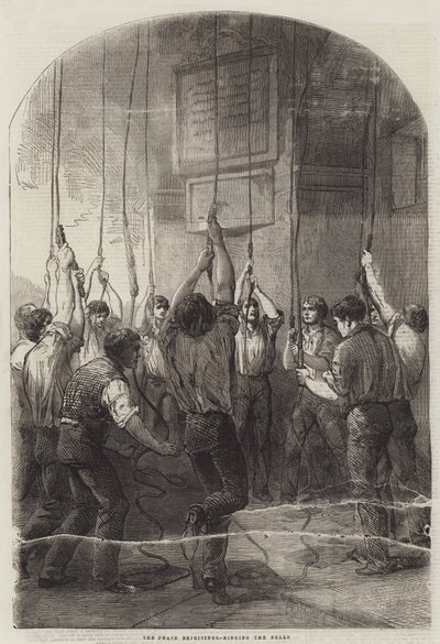 Die Friedensfreuden, das Läuten der Glocken von English School