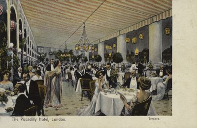 Das Piccadilly Hotel, London von English School