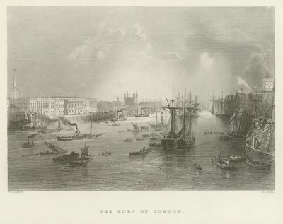 Der Hafen von London von English School