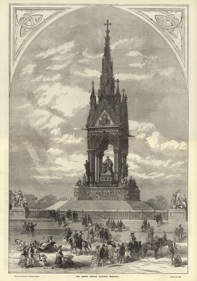 Das Nationaldenkmal des Prinzgemahls von English School