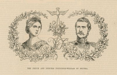 Der Prinz und die Prinzessin Friedrich Wilhelm von Preußen von English School