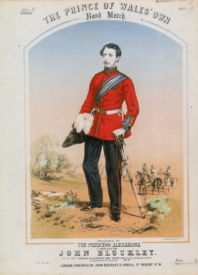 Der Marsch der eigenen Band des Prinzen von Wales von English School