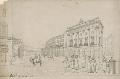 Der Quadrant, Regent Street, London von English School