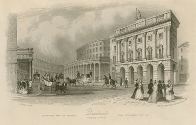 Der Quadrant, Regent Street, London von English School