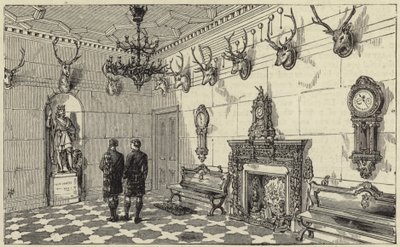 Die Königin in Balmoral von English School