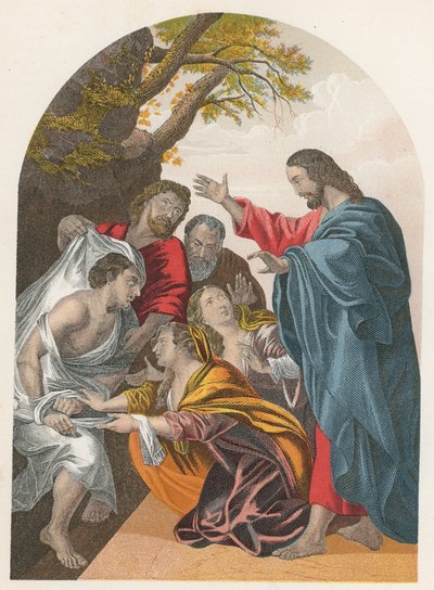 Die Auferweckung des Lazarus von English School