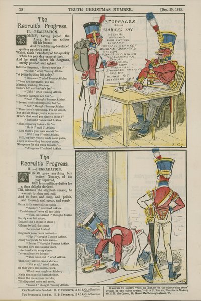 Der Fortschritt der Rekruten von English School