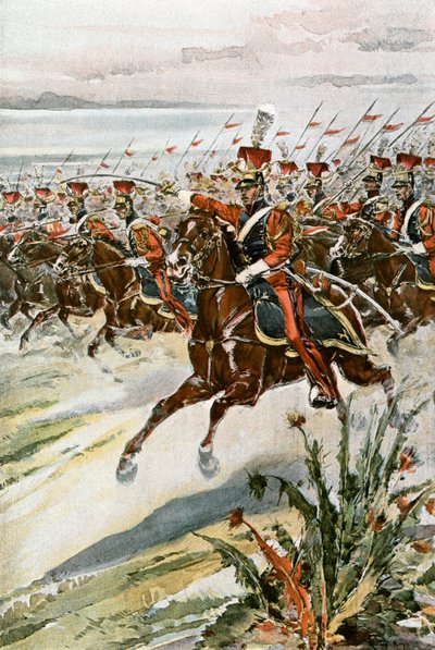 Die Roten Lanzen der Garde zur Rettung von English School