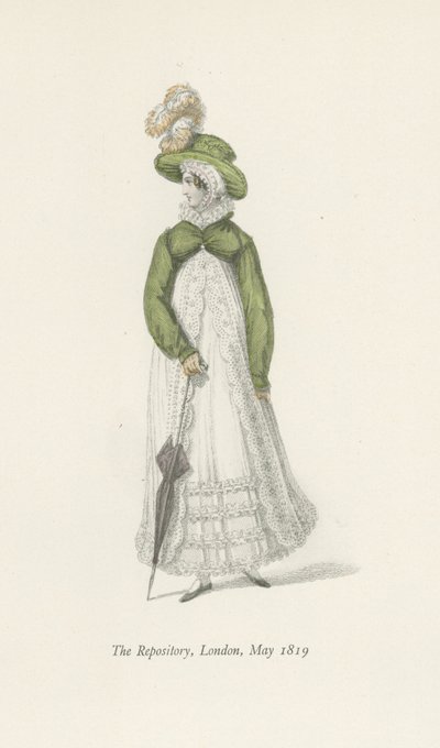 The Repository, London, Mai 1819 von English School