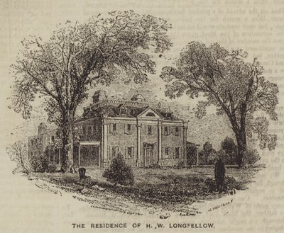 Die Residenz von H W Longfellow von English School