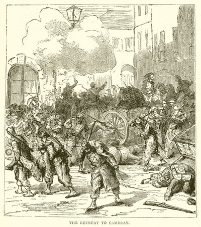 Der Rückzug nach Cambrai von English School